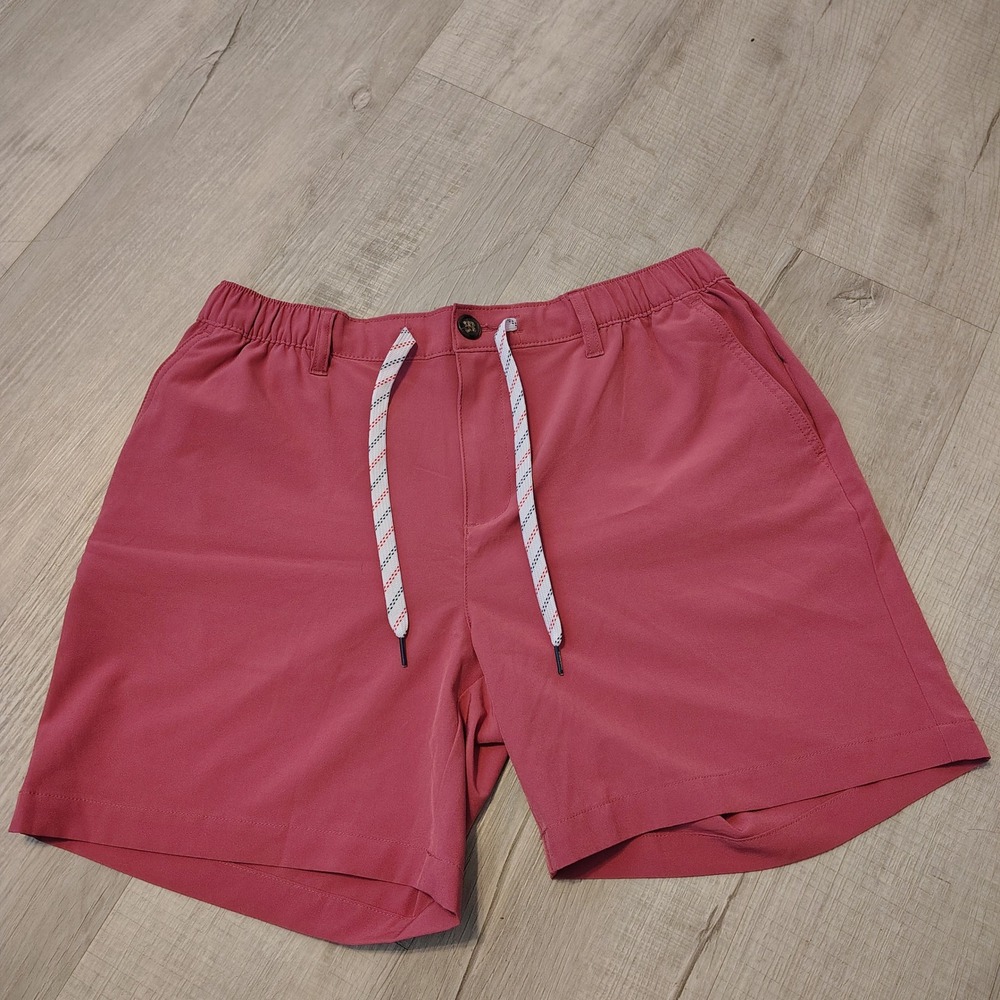 Chubbies Everywear Shorts Mens XL Salmon Pink 6 Inch Inseam Stretch SP22CA00249